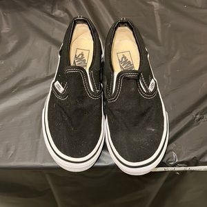 Used Girls Vans Slip On Sneakers
